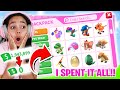 CAN I SPEND ALL MY MONEY In Adopt Me 50 000 Robux Spending Spree