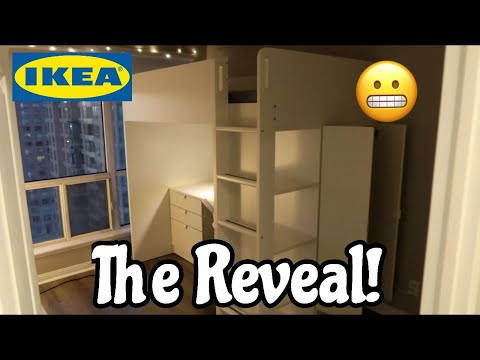 SMÅSTAD Loft Bed Review and Tour | Surprising Our Daughter With a Room Makeover !