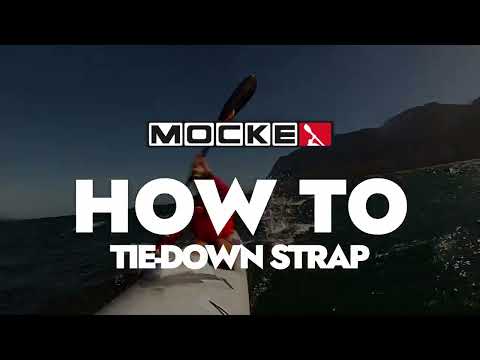 HOW TO use the Mocke Tie Down Straps to tie down tyour kayak or surfski
