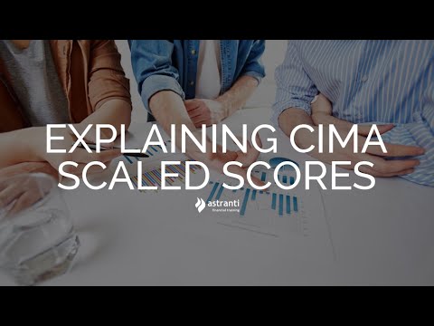 CIMA Scaled Scores Explained!