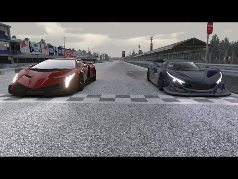 Apollo Intensa Emozione Onboard vs Lamborghini Veneno at Monza Full Course