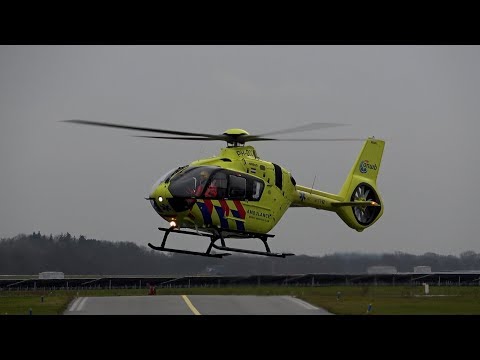 [Landing & Take-off] Lifeliner 4 [PH-DOC] vanaf en naar inzetten in Leens & Meppen (D)