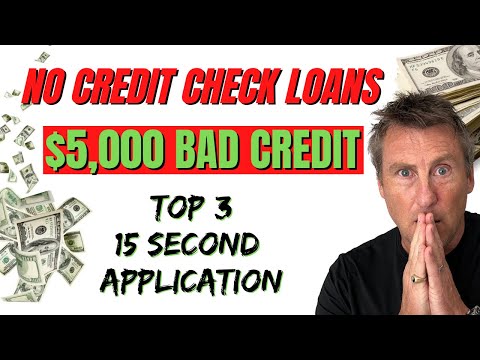 , title : '3 BANKS NO CREDIT CHECK Personal Loans Bad Credit LOANS TOP 3 Lenders 15 Second APPLICATION'