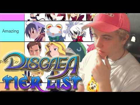 All Main & Side Disgaea Characters Ranked Tier List
