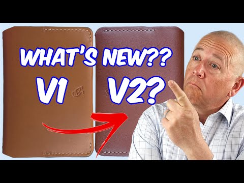 IS IT BETTER? Bellroy Card Holder v2 (Under Cover) vs Original v1