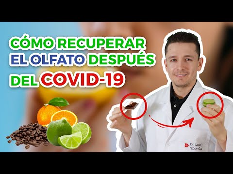 Cómo recuperar el olfato rápido tras la COVID-19