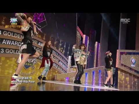 4Minute in 2013 Golden Glove Awards