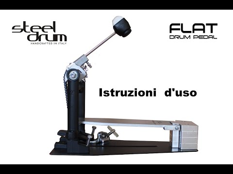 Steeldrum Flat Pedal - Istruzioni d'uso.