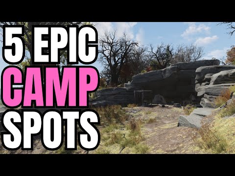 Fallout 76 Top 5 BEST CAMP Locations - Part 2