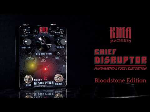 KMA Machines CHIEF DISRUPTOR Bloodstone Edition - limited to 100 pieces only!