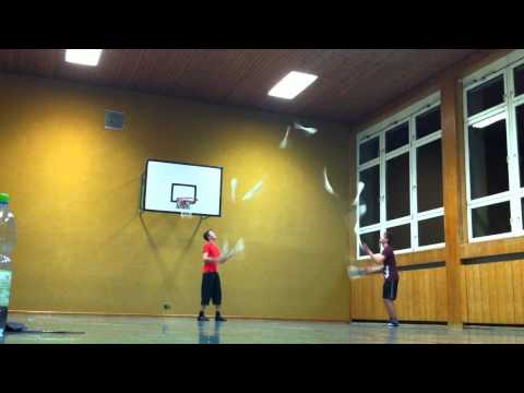 12 club passing world record - 77 catches