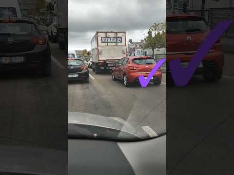 Do not tailgate a delivery any Truck Van! specially  those have a tail lift! at all times!