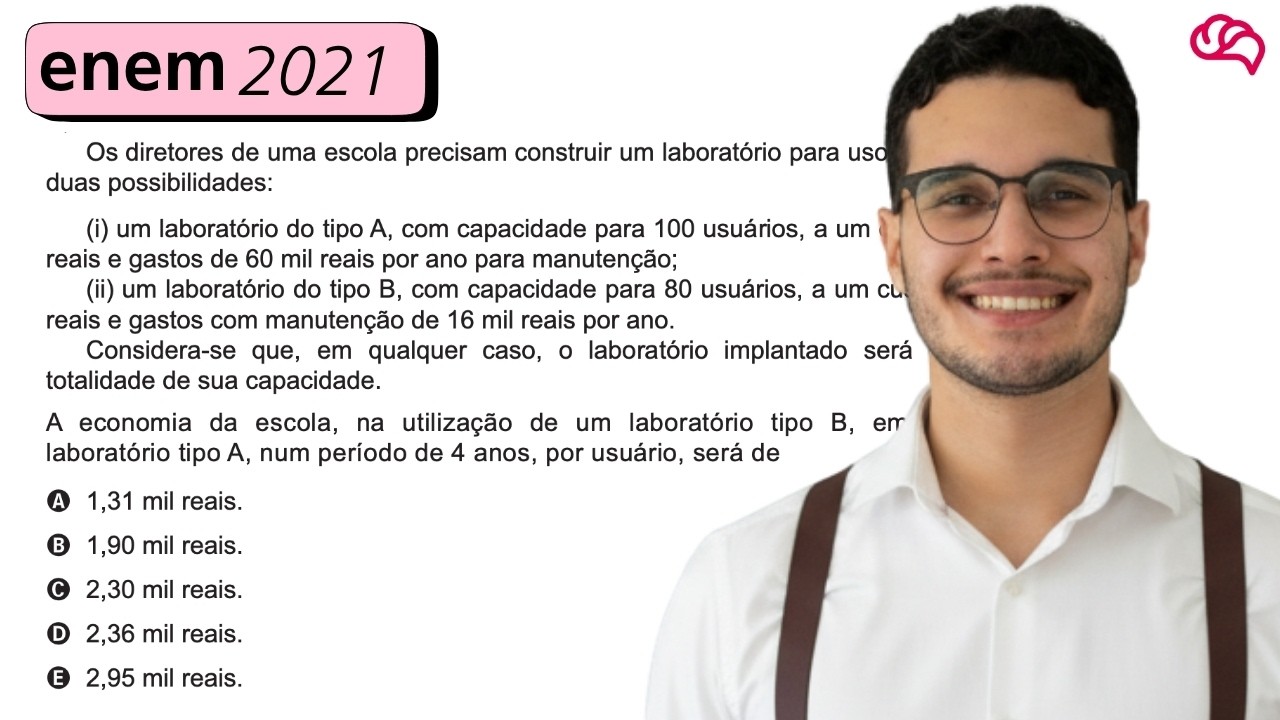 Resolução em Vídeo — Questão 180 ENEM 2021
