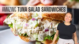 EASY TUNA SALAD RECIPE | Makes a mean tuna sandwich or tuna melt!