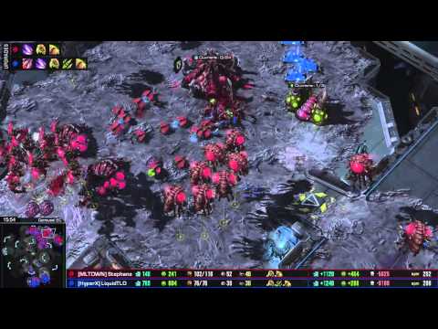 (HD984) Stephano vs TLO - ZvZ - Heart of the Swarm [FR]