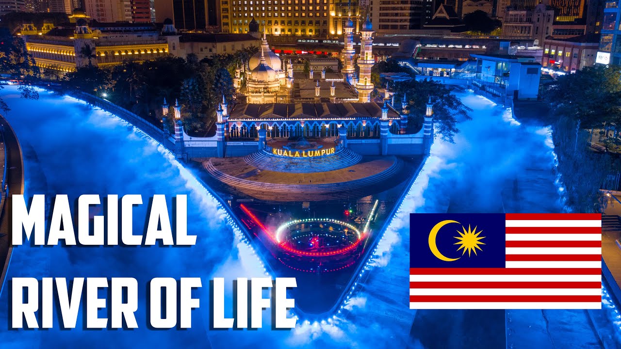 Witness the Bird’s-eye view of River of Life.