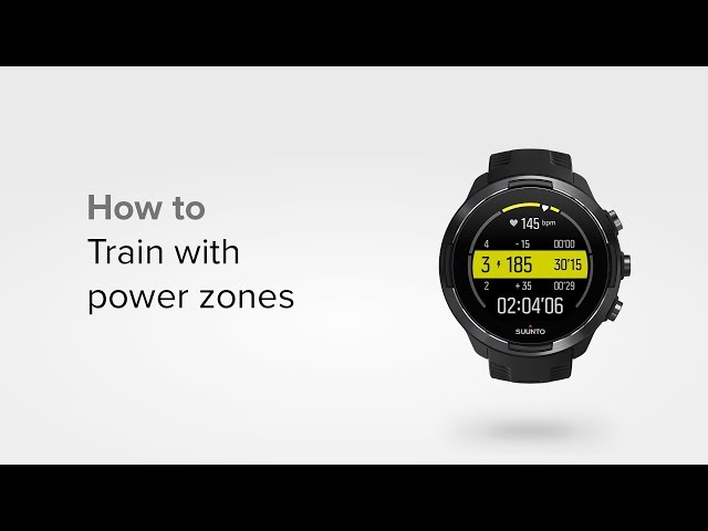 Video teaser for Suunto 9 and Suunto Spartan - How to train with power zones