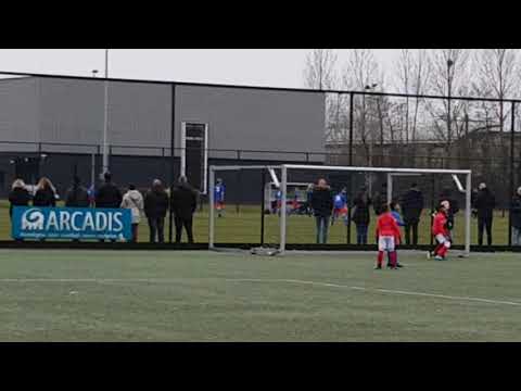 geen goal? | Zwervers, IJVV JO11-1 - LMO JO11-1 op 24-03-2018