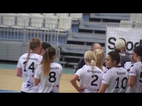 Energa AZS Koszalin - Kram Start Elbląg 27:26 pierwsza wygrana Sparingu (fragment meczu)