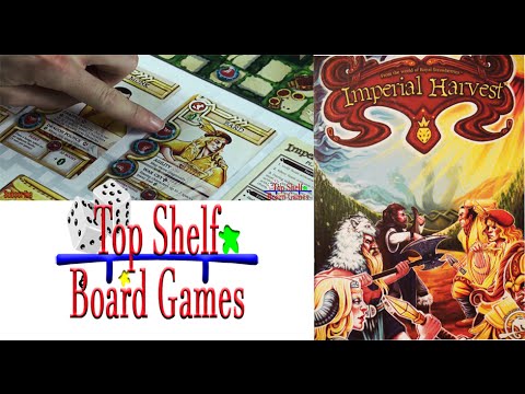Top Shelf Board Games How to Play Imperial Harvest