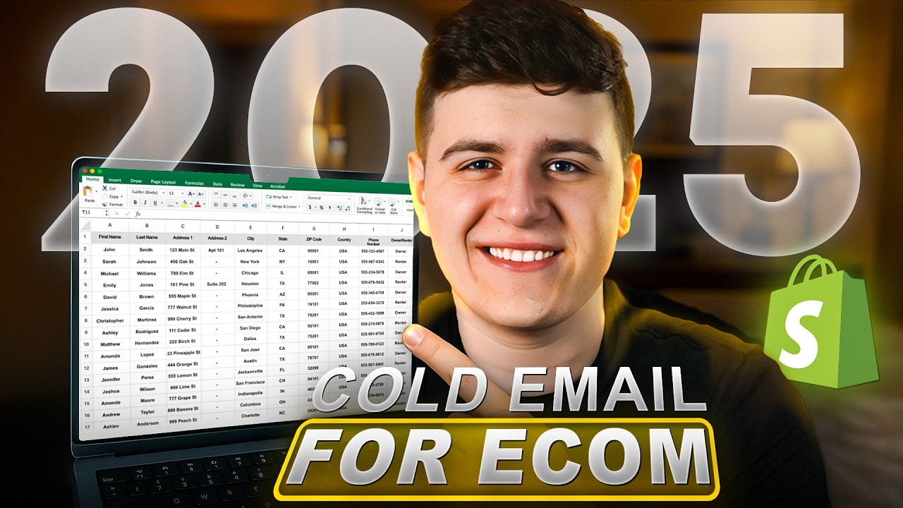 How To Find HIGH-TICKET Ecom Clients In 2025 (B2B Cold Email)