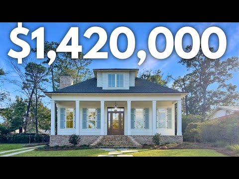 Inside a $1,420,000 Cottage in Fairhope Alabama with Amazing Architectural Details