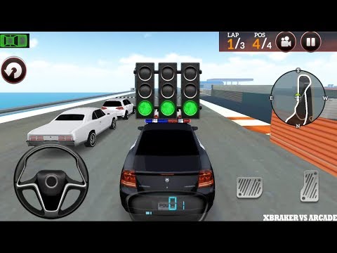 Drive For Speed Simulator 2018: Police Car & Black Sport Car Driving - Android GamePlay FHD
