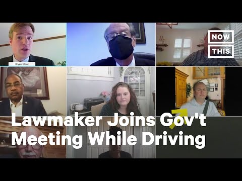 This State Senator Tried To Sneakily Pretend He Was At Home During A Zoom Meeting When He Was Actually Driving