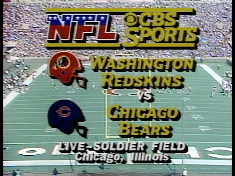 1985 Week 4 - Redskins vs. Bears HD