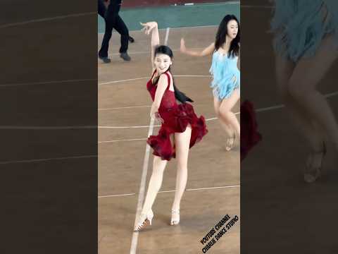 Wow you’re so beautiful Rose Lu #dance #chinesedancer #chacha #ballroomdance #dancesport