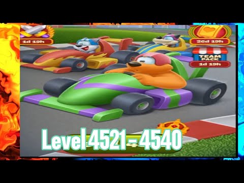 Toon Blast || Level 4521 - Level 4540 || Gameplay