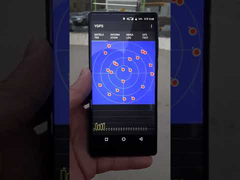 vernee mix2 Updated version gps test