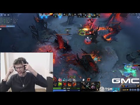 SabeRLight explains why he is a 12K MMR GENIUS with this cool play