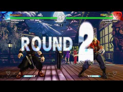 SFV~ Nash (GamerBee) vs. Rashid (GODMAN1979) HD (2)