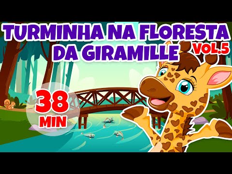 Turminha na Floresta da Giramille Vol. 5 - Giramille 38 min | Desenho Animado Musical