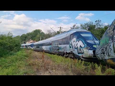 Automotoarele diesel tip IC2 DSB Astra TransCarpatic a cumpărat din Danemarca 9 rame Diesel IC2