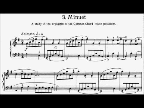 First Lessons in Bach Book 1 No.3 Minuet BWV Anh 116 G Major (Anna Magdalena) Sheet Music
