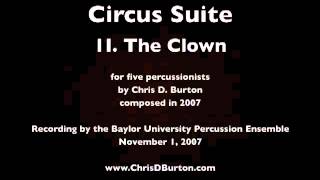 Circus Suite - 2 The Clown - Chris D Burton