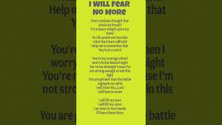 Download lagu I Will Fear No More Song by The Afters ‧ 2018#worship #popular #song#letra #liriklagu mp3