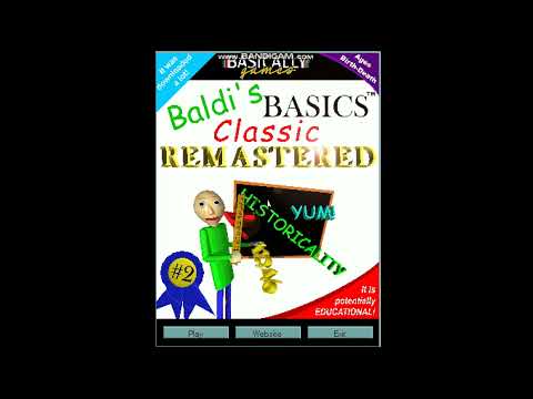Potentially Educational: Baldi''s Basics Classic Remastered OST
