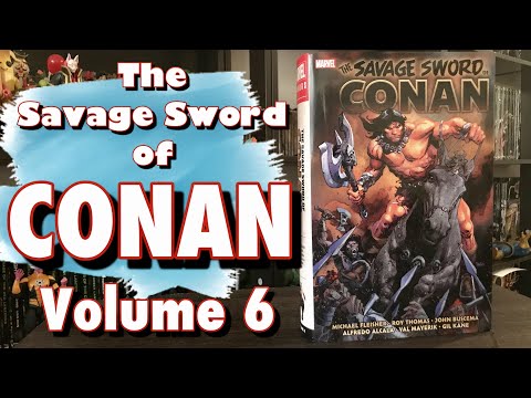 Çizgi Roman | Savage Sword of CONAN | OMNIBUS Vol.6 | Marvel Comics