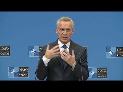 Press conference by NATO Secretary General ahead of the meetings of NATO Foreign Ministers Bucharest