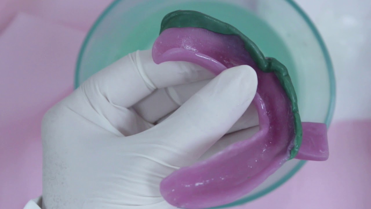 Part 1 : Border Molding and Secondary Impression  Mandible