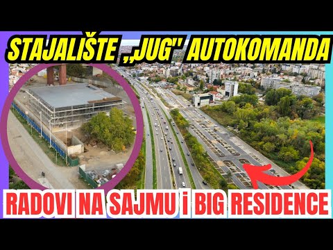 Tri gradilišta- Autokomanda, promenada sajam i Big residence Karaburma