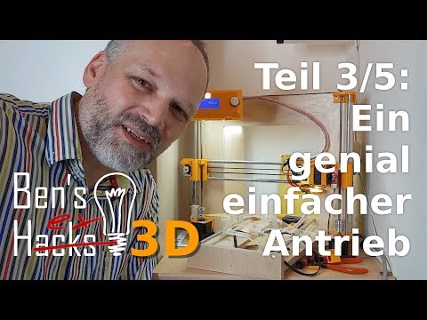 3D-Druckqualität steigern - Teil 3/5: Präzision ohne Gewindespindel