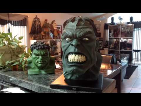 Alex Ross Hulk life size bust Dynamic Forces statue review