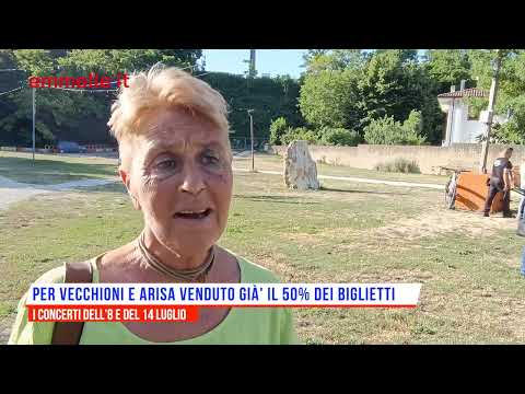 Concerti di Vecchioni ai Prati e Arisa a Teramo: già venduta la metà dei biglietti