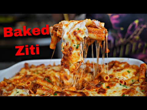 The Best and Easiest Baked Ziti | Homemade Pasta Sauce