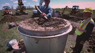 Constructing the Lysimeter Infrastructure