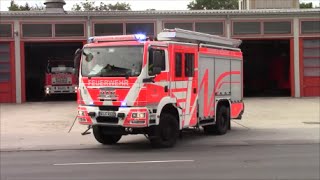 preview picture of video '[NEUES LF+ Pressluftkonzert] Löschzug FW1 Feuerwehr Wiesbaden'